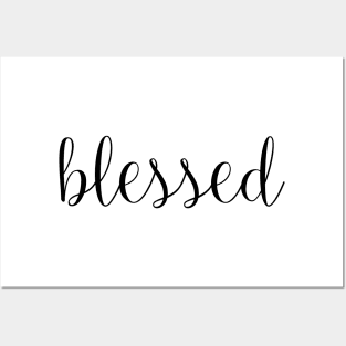 Blessed - Christian Quote Posters and Art